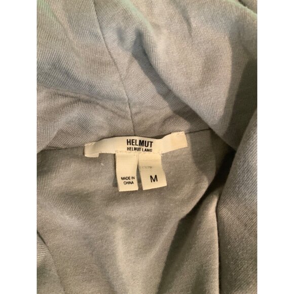 Helmut Lang Gray Zip-up Asymmetric Jacket W/Pockets, Size Medium - Picture 9 of 9